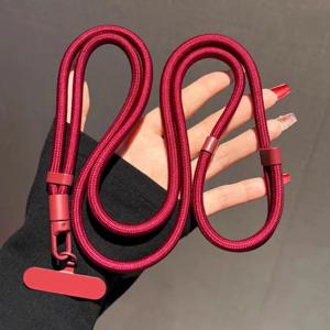 조정 가능한 전화 끈/손목 스트랩 크로스 바디/목 전화 스트랩 범용 전화 슬링 스마트 폰용 신축성 케이블