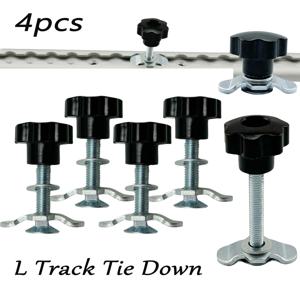 나사 피팅 항공 레일 타이 다운 로프 키트 앵커 포인트 M8 보트 트럭 항공 레일 트레일러 액세서리 모토 핸드 스크류 너트