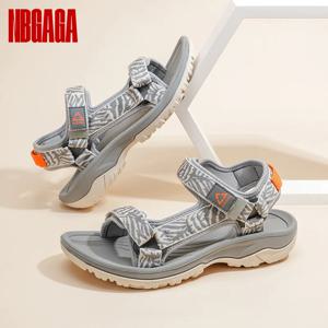 여성용 아웃도어 샌들 속건 여름 EVA 경량 하이킹 비치 워킹 슈즈 아치 서포트 조절 가능한 스트랩