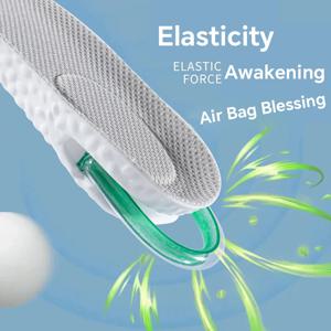 남성과 여성을 위한 1쌍의 증가 깔창 부드럽고 편안한 달리기 스포츠 발 매트 1.5-3.5cm 증가 깔창