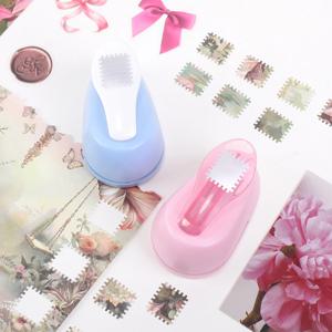 스탬프 모양의 종이 펀치, 공예용 휴대용 구멍 펀치, 스크랩북 용품, DIY 카드 제작 및 종이 공예 도구