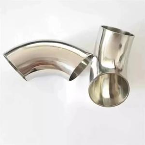 1.5thick51mm 63mm 76mm OD 위생 맞대기 용접 90도 팔꿈치 벤드 파이프 304 스테인레스 스틸 자동차 배기관 머플러 용접 파이프