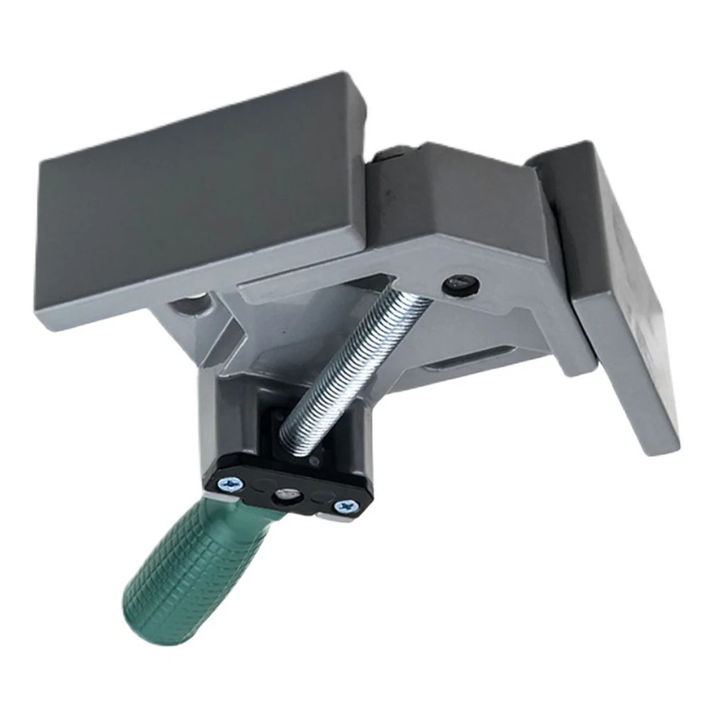 알루미늄 합금 목공 지그, 90도 각도 클램프, 단일 핸들, 용접 목공용 조절 가능한 스윙 조, 사진 Fra