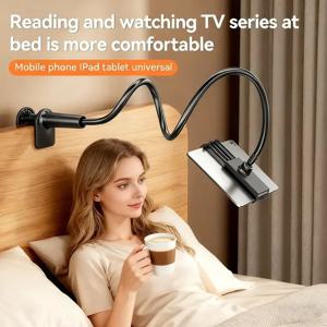 2/1pcs 고품질 휴대 전화 스탠드 게으른 침대 옆 Ipad 태블릿 홀더 데스크탑 캔틸레버 지원 브래킷 스트리밍 액세서리