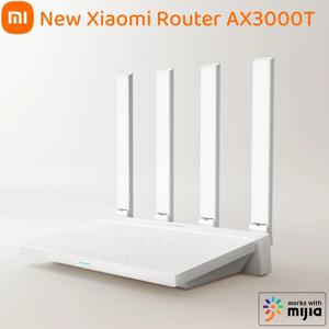 샤오미 AX3000T 라우터, 홈 오피스 게임용 LED NFC 연결, 2.4GHz, 5GHz, 1.3GHz, CPU 2X2, 160MHz, WAN LAN, 2024 신제품
