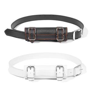 Katana 벨트 악마 슬레이어 벨트 레이피어 링 스트랩 벨트 칼 벨트 허리 칼집 칼집 홀더에 대 한 1PC PU 가죽 벨트