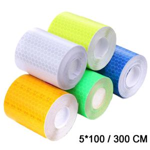 5cm 1/3/5/10M/20M 1PC 경고등 반사판 보호 스티커 반사 필름 자동차 반사 안전 스트립 스티커