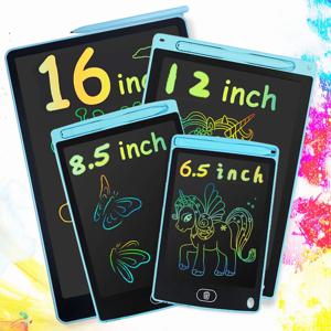 16 인치 LCD 쓰기 태블릿 컬러 드로잉 보드 전자 칠판 낙서 필기 태블릿 교육 장난감 어린이 완벽한 선물