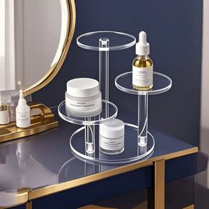 보석 주최자 보석 디스플레이 스탠드 투명 흰색 검정색 아크릴 귀걸이 팔찌 목걸이 디스플레이 스탠드 선반