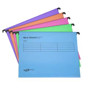 플라스틱 후크가 있는 A4/FC PP 행잉 파일 폴더 - 서스펜션형 빠른 노동 폴더, 멀티 컬러, 홈 오피스 문서 보관