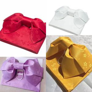 일본식 기모노 띠 목욕 가운 머리핀 꽃무늬 나비 매듭 허리띠 이너 매치 액세서리 여성 패션