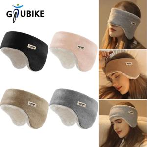 GTUBIKE 겨울 귀마개 모자 방한 따뜻한 두꺼운 양털 귀 보호 헤드 커버 방풍 열 러닝 헤드 밴드