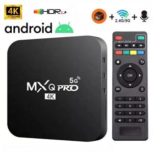 MXQ PRO TV 박스 안드로이드 S905L 2.4G&5G 와이파이 오리지널 쿼드 코어 유튜브 미디어 플레이어 Mxq Pro 4K 셋톱박스 IPTV 넷플릭스 유튜브