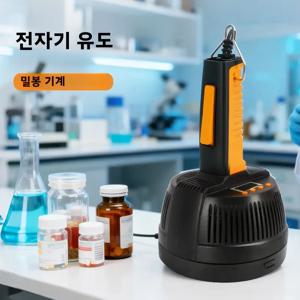 전자기 유도 실링기 플라스틱·유리병용 자동 인덕션 캡 실러 포일 실링기 휴대용 병마개 밀봉 장비 식품·화장품·의약품 포장용 전기 인덕션 실러