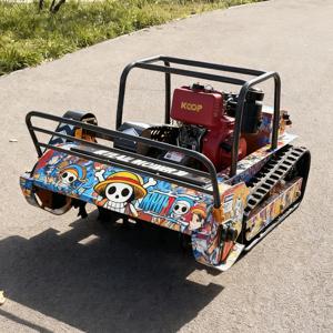 맞춤형 산업용 중장비 정원 플레일 모어 전문 자동 크롤러 원격 제어 중국제 제로턴 원격 잔디깎이