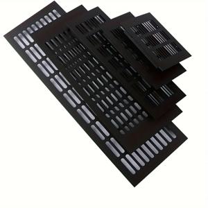 알루미늄 합금 캐비닛 에어벤트 환기구 그릴 장식 커버 옷장 신발장 메쉬 홀 커버 장식품 하드웨어 액세서리