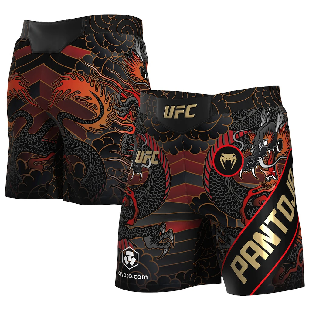 새로운 UFC 클로징 배틀 323 알렉산드르 판토자 나이트 오브 파이팅 복싱 반바지 남성용 통기성 파이팅 반바지 MMA 주짓수 반바지