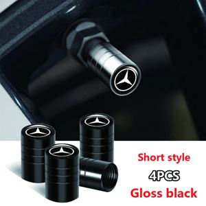 메르세데스 벤츠 W203 W204 W205 W210 W211 W212 W463 W464 W164 W176 CLA용 자동차 타이어 밸브 커버 4개