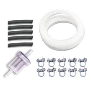 자동차 트럭 에어 디젤 주차 히터 연료 라인 + 연료 필터 + Connction 호스 + Webasto Eberspacher 용 클립 키트