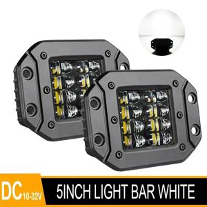 5인치 40W 매립형 지프 랭글러 자동차 트럭 오프로드 스팟 빔 렌즈 LED 포드 드라이빙 안개등 12V 24V