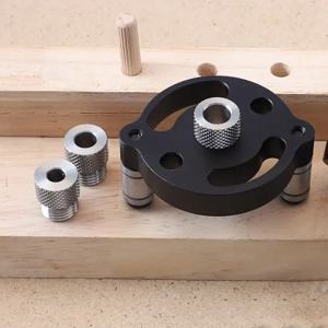 6/8/10mm 수직 포켓 홀 지그 셀프 센터링 Dowelling 지그 홀 펀처 로케이터 목공 목공 도구 용 드릴 가이드