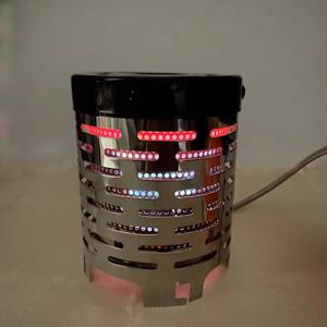 미니 가스 히터 스토브 내마모성 야외 캠핑 휴대용 강철 워머 난방 커버 장비