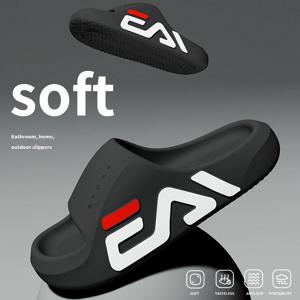 여분의 두꺼운 단독 남성 소프트 에어 쿠션 캐주얼 슬리퍼 EVA 샌들 패션 플립 플롭 야외 여름 해변 해변 신발