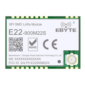 SX1262 LoRa 무선 트랜시버 868MHz 915MHz CDSENET E22-900M22S 22dbm 7km SMD TCXO 송신기 수신기 rf 모듈