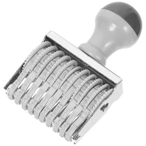 개인 알파벳 문자 스탬프 롤러 10,12 번호 변경 가능, 비즈니스 날짜, 일기 우표, 사무용품