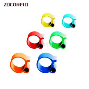 가금류 자동화 관리 RFID 태그, 동물 발 반지, RFID 링 태그, TK4100 EM4305, 125-134.2KHZ, 100 개