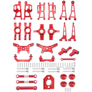 Mjx 14210 14209 H14BM 금속 스티어링 컵 상부 하부 스윙 암 세트 충격 타워 브래킷 바디 포스트 하이퍼 고 RC 자동차 업그레이드 부품