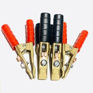1/2/4pcs 프리미엄 황동 배터리 클램프 비상 점프 스타트용 두꺼운 구리 합금 터미널