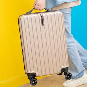 후크가있는 새로운 트롤리 가방 가방 범용 휠 지퍼 폐쇄 텔레스코픽 당김 막대 남여 대용량 하드 쉘 암호 잠금 장치