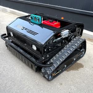 농부를 위한 맞춤형 새로운 디자인 원격 제어 로봇 잔디 깎는 기계 다목적 잔디 깎는 기계