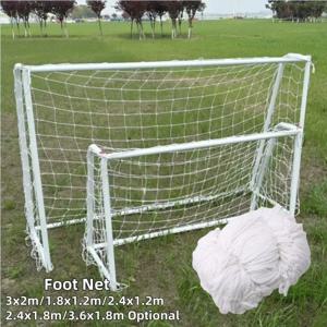 1pcs 축구 네트 축구 목표 포스트에 대 한 전체 크기 축구 네트 주니어 스포츠 훈련 1.8m * 1.2m 3m * 2m 7.3*2.4m 축구 네트