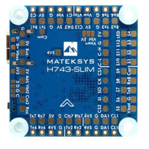 Matek H743 슬림 V3 STM32H743VIT6 BEC ICM20602 Baro 블랙박스 2-8S F7 비행 컨트롤러 30.5x30.5mm (FPV RC 드론용)