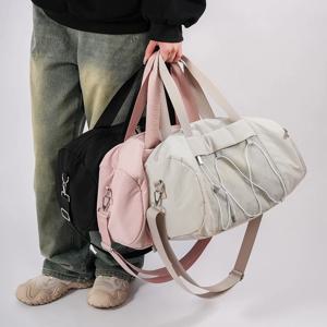 새로운 대용량 여행 가방 스포츠 요가 피트니스 크로스 바디 백 남성 여성 출장 경량 패션 핸드 수하물