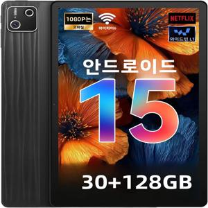 10인치 태블릿 안드로이드15 태블릿 옥타코어 30GB 램 128GB 롬 1TB 마이크로 SD 와이파이 6 와이드바인 L1 6200mAh 터치스크린 OTG PC 패드