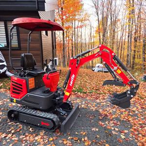 농업용 1.2톤 미니 굴삭기 크롤러 소형 마이크로 굴착기 EPA/CE 1200kg 유압 미니 굴삭기 가격 맞춤형