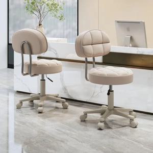 높이 조절 및 회전 의자, 라이트 럭셔리 뷰티 살롱 이발소 스툴, 네일 아트 및 메이크업 의자, 바 스툴, 사무실 의자