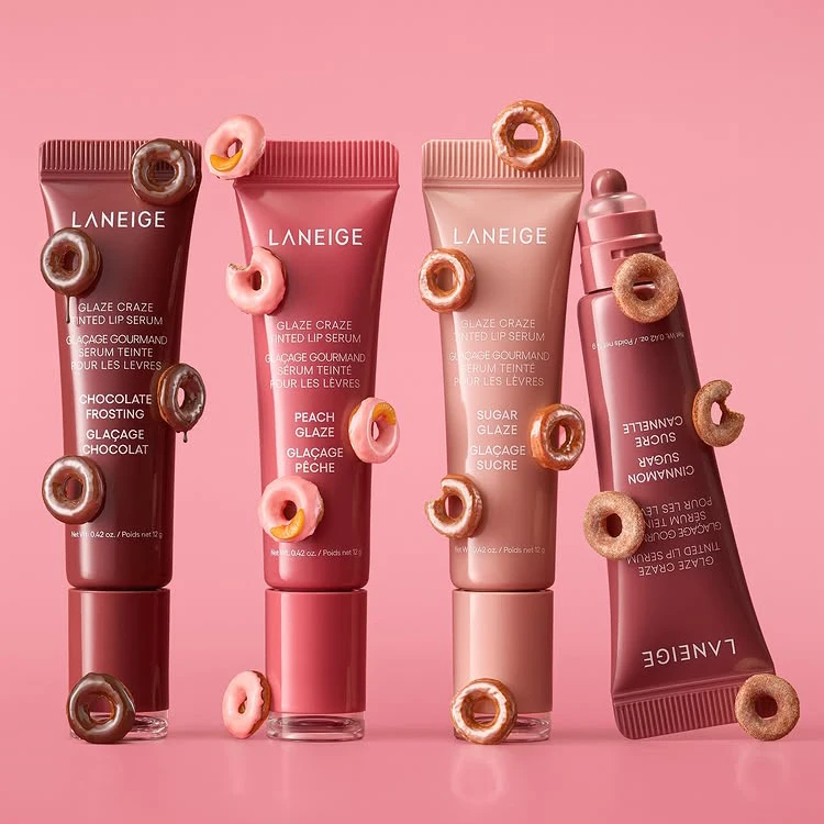 브랜드 립글로스 도넛 립밤 가벼운 보습 영양 공급 라인 개선 건조함 완화 자연스럽게 볼륨감 있는 입술 만들기