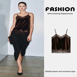 2025년 겨울 신상 여성 패션 벨벳 속옷 슬림 레이스 엘레멘터리즘 중국 전통 여성 의류