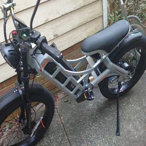 &&..STOCK 업그레이드된 2025 로메오 프로 3 성인용 전기 자전거 5000W 듀얼 모터 50MPH 고속 전기 자전거