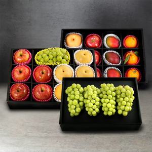 명절명작 과일 혼합선물세트 7종 택1 (샤인머스켓, 사과, 배, 한라봉, 애플망고)