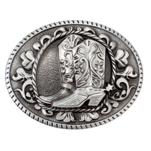 클래식 인기 부츠 패턴, 카우보이 벨트 버클 합금