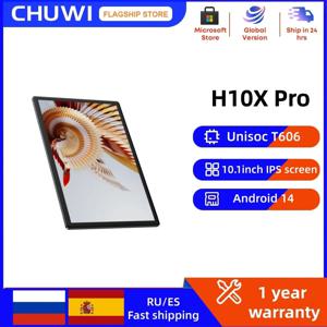 CHUWI Hi10 XPro 태블릿 10.1인치 4GB 램 128GB 저장용량 Unisoc T606 옥타코어 HD 터치스크린 태블릿 PC 4G LTE 5G 와이파이 블루투스 5.0 안드로이드14