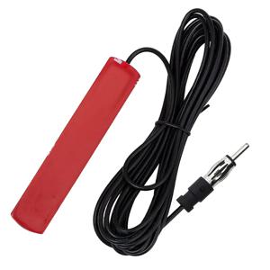 QXNY 자동차 라디오 FM 안테나 범용 자동차 신호 증폭기 해양 차량 보트 RV 신호 강화 장치