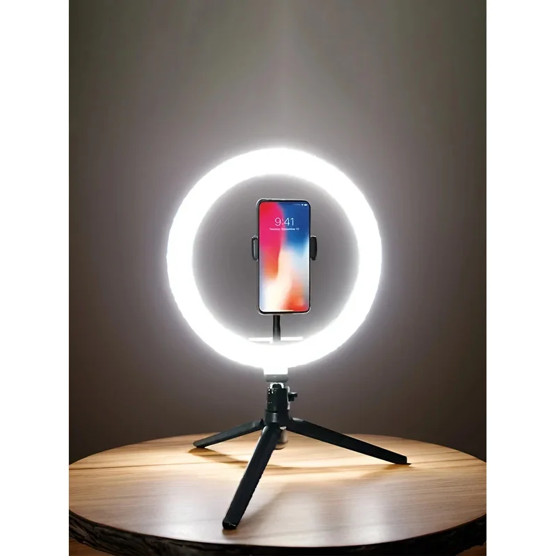 26cm 촬영 조명 26cm 라이트 링 + 삼각대 스탠드