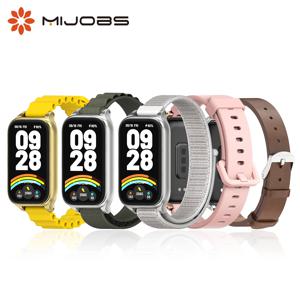 샤오미 미 밴드 Mi Band 9 Active 용 스트랩, 글로벌 버전 실리콘 방수 팔찌, 미 스마트 밴드 Mi Band 9 Active 액티브 스트랩