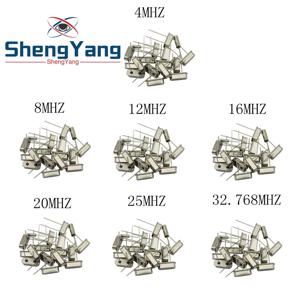 Hc-49s 전자 키트 Hc-49S 크리스탈 오실레이터, 7 종류 X, 5 개, 32.768k, 4mhz, 8mhz, 12mhz, 16mhz, 20mhz, 25mhz